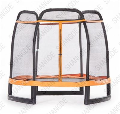 बच्चों के लिए 7FT इंडोर ट्रैम्पोलिन
